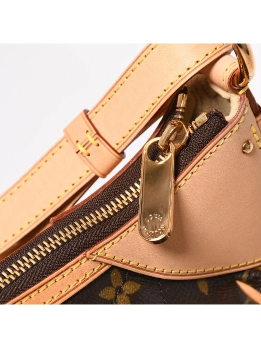 Louis Vuitton Monogram City Bag GM Bag Gold